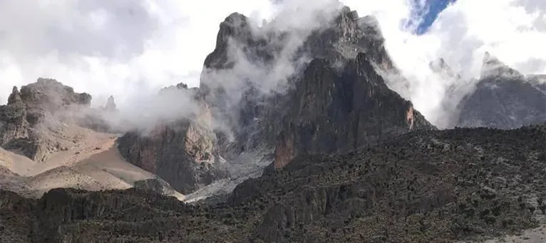 mount kenya trekking safari trip