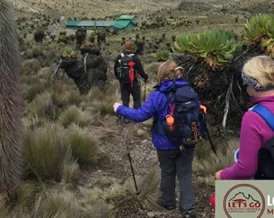 mt kenya climbing routes